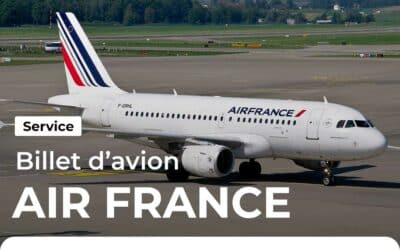 Billets d’avion, réservation de vols pas chers avec Air France